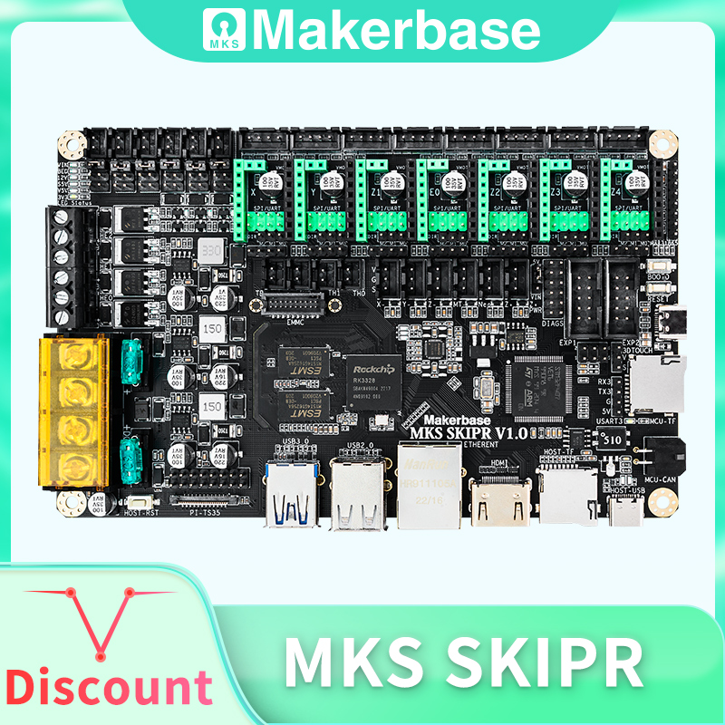 Mks Sgen - Makerbase MKS SKIPR 3D 프린터 보드,