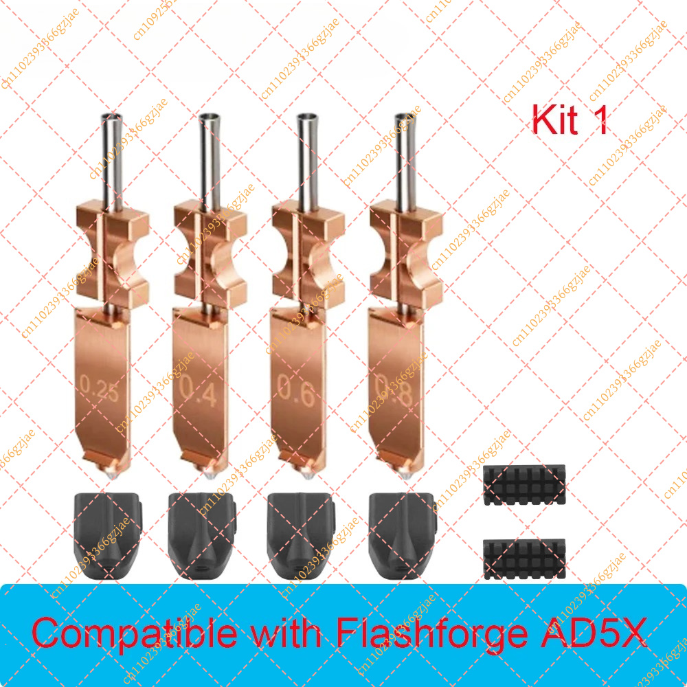 Hotend 0.4Mm - 0.25mm 0.4mm 0.6mm 0.7mm 플래시포지 AD5X용