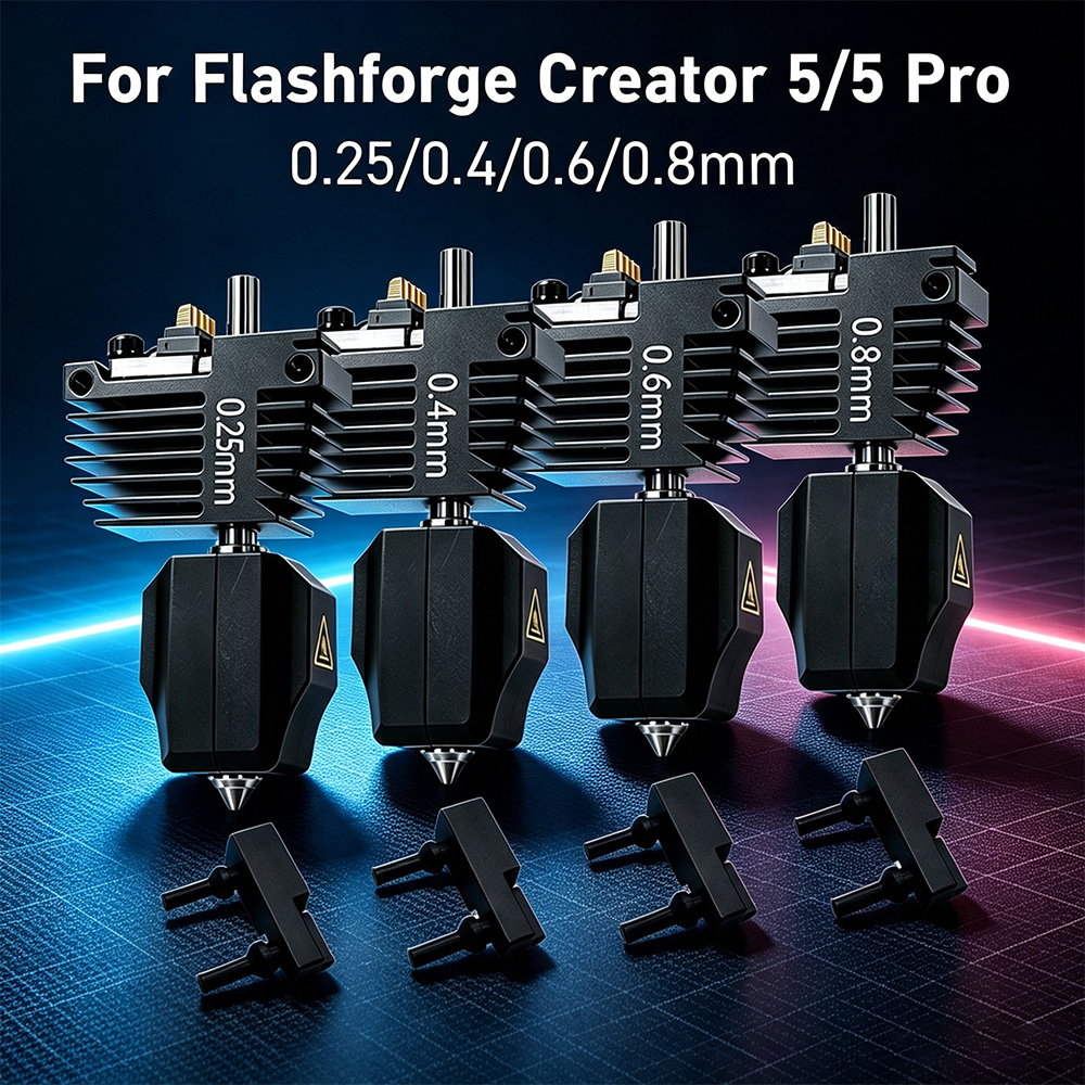 플래시포지 C5 프로 압출기 교체 어셈블리용 4개 핫엔 - Hotend Assembly 리뷰 및 가격