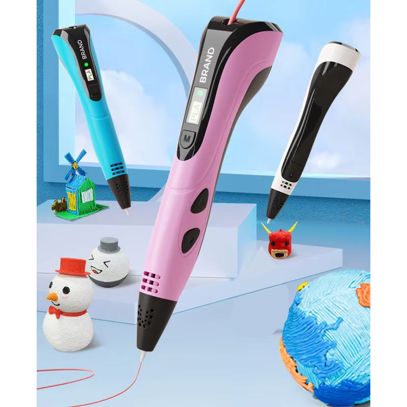 어린이용 오리지널 3D 펜, LCD 화면이 있는 3D  - Pla Filament 리뷰 및 가격