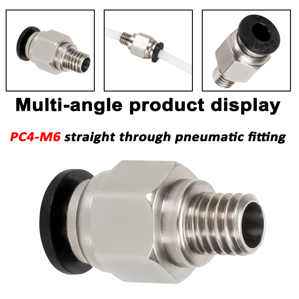 1-10pcs 3d 프린터 액세서리 PC4-M6 남성용 - Bowden Tube 리뷰 및 가격