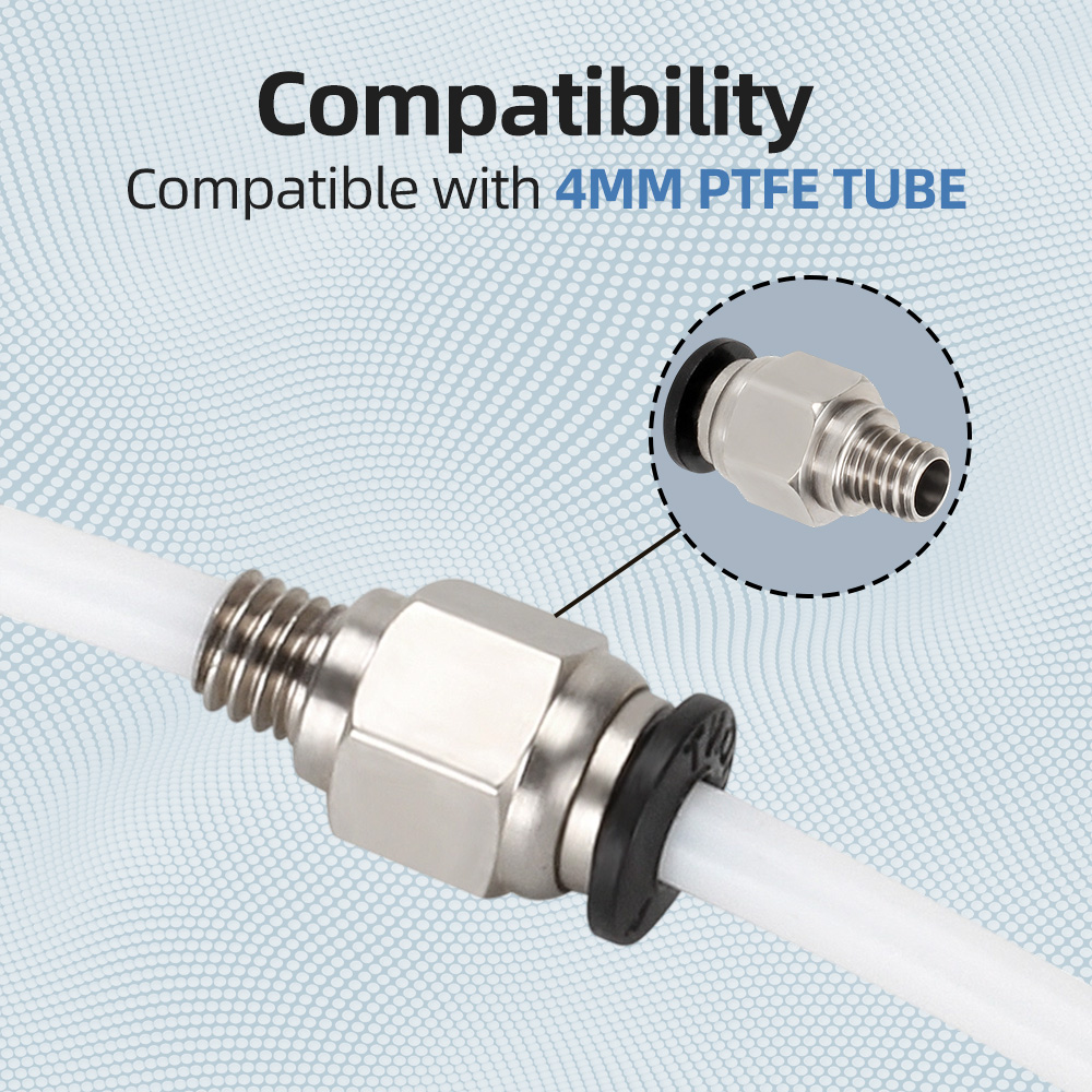 1-10pcs 3d 프린터 액세서리 PC4-M6 남성용 - Bowden Tube 리뷰 및 가격