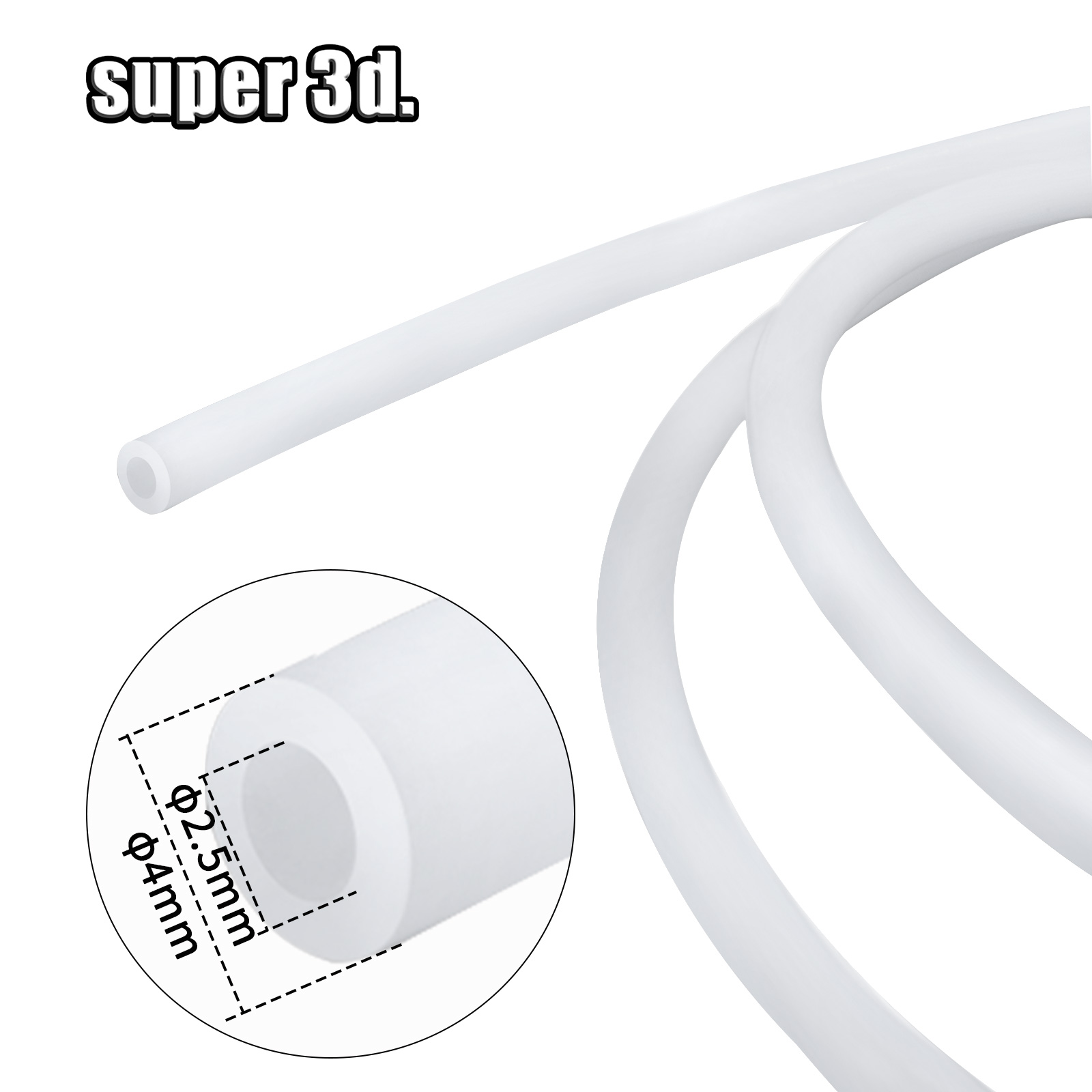 1/2/50M Bambu Lab PTFE 튜브 ID 2 - Bowden Tube 리뷰 및 가격