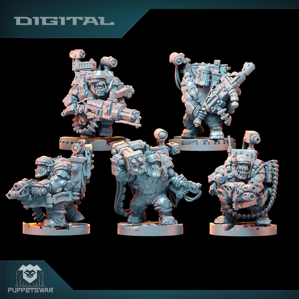 Orc Ultimate Badasses Squad, 녹 - Resin Printer 리뷰 및 가격
