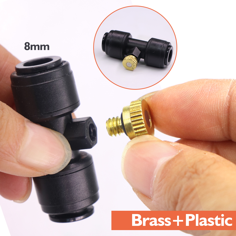 0.1-1mm 황동 스프레이 노즐 티형 퀵 커넥터 포함 - Nozzle Brass 리뷰 및 가격