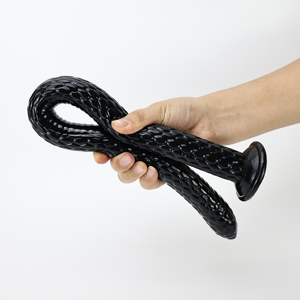 거대한 초장형 항문 플러그 검정 TPE 뱀 머리 몬스터 - Cobra Extruder 리뷰 및 가격