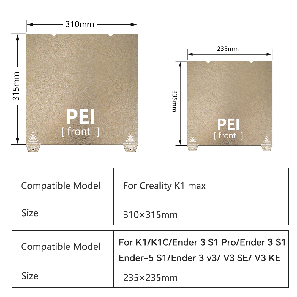 Creality K1C 침대용 K1 Max 빌드 플레이 - 3D Printer Bed 리뷰 및 가격