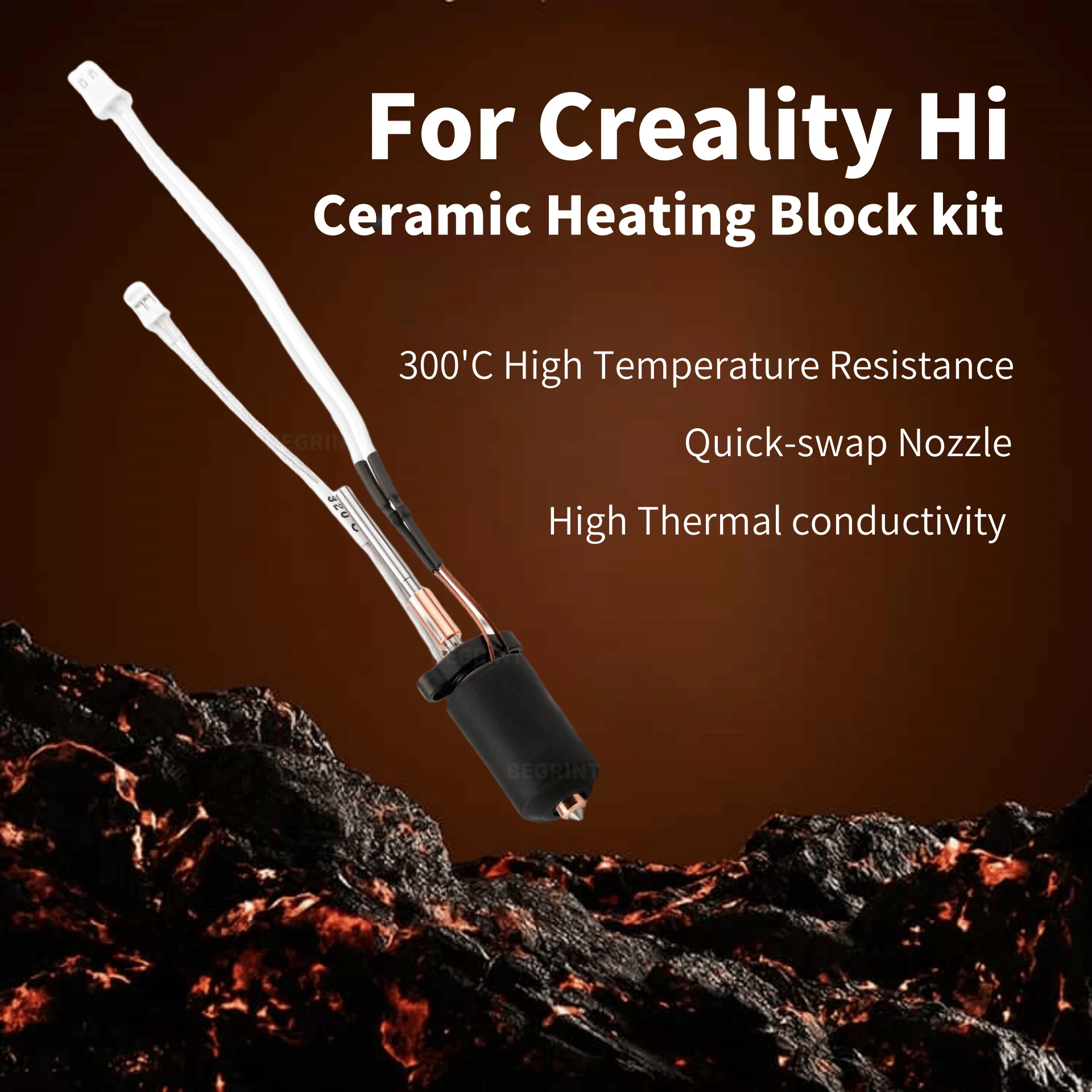 Creality Hi Hi Combo용 고온 세라믹 히 - Hotend Assembly 리뷰 및 가격