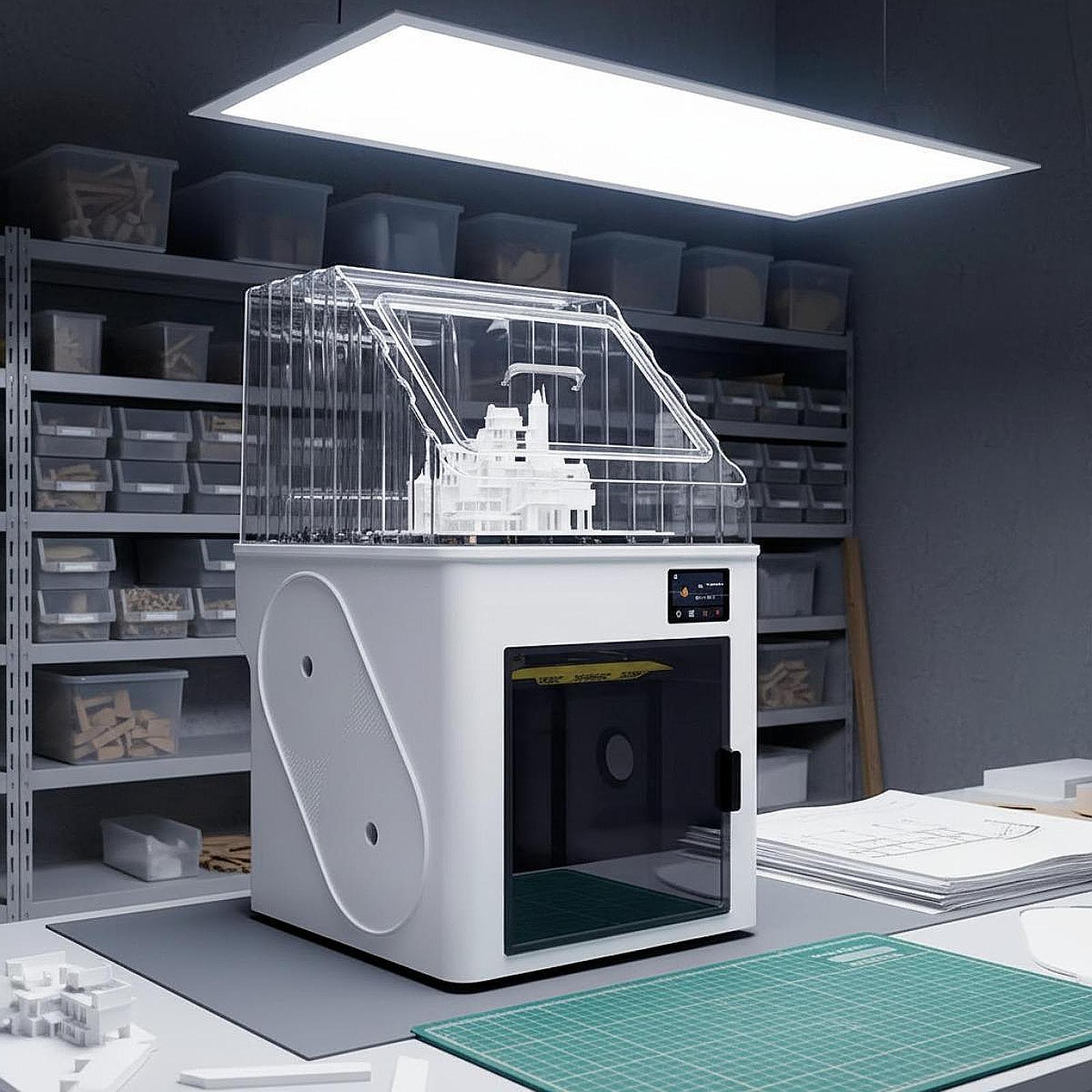 3D 프린터 투명 상단 커버 프리미엄 마그네틱 해치 P - Enclosure 3D Printer 리뷰 및 가격