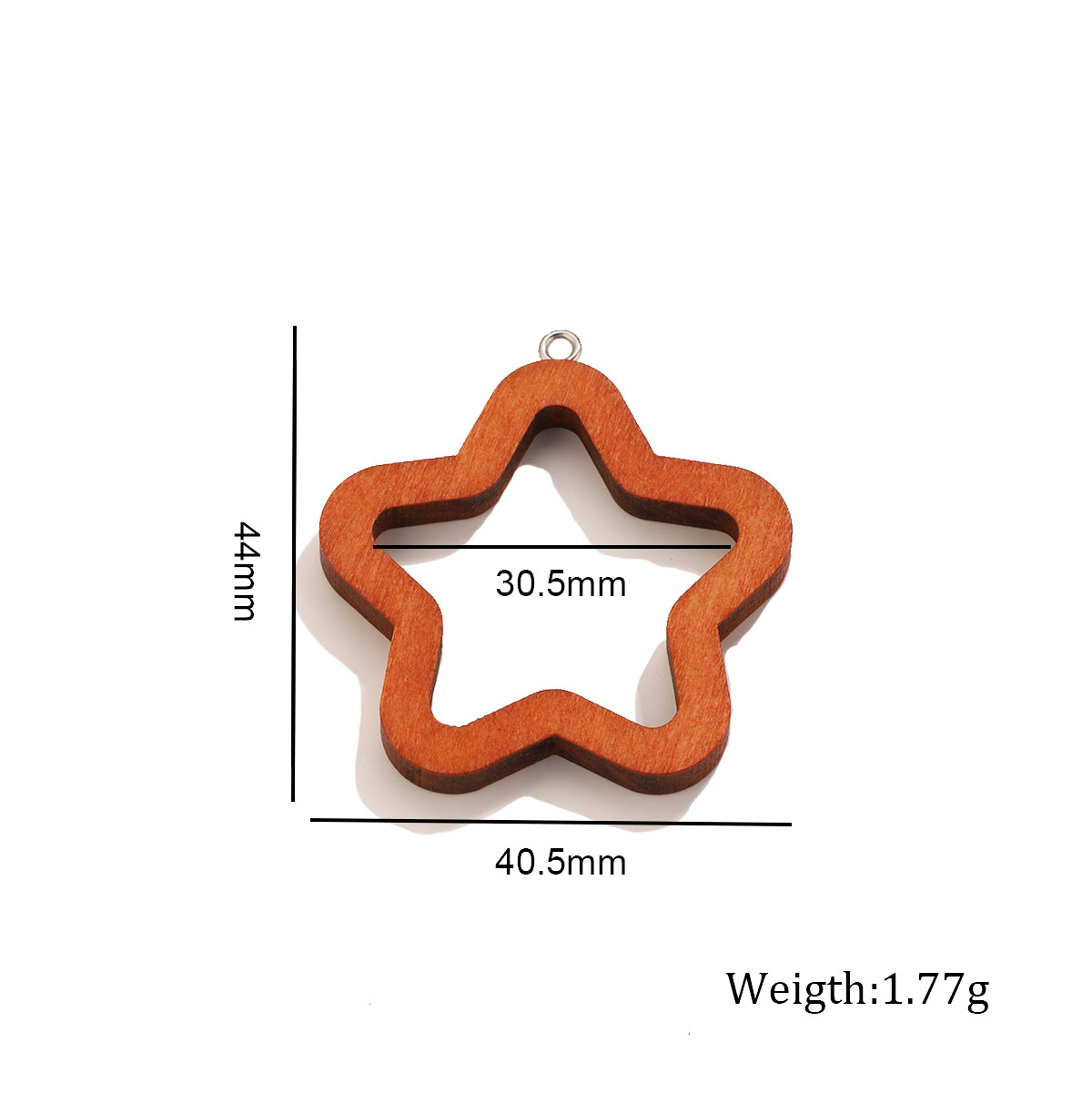 10PCS 삼각형 직사각형 나무 기하학적 참 장식품 귀 - Uv Resin 리뷰 및 가격