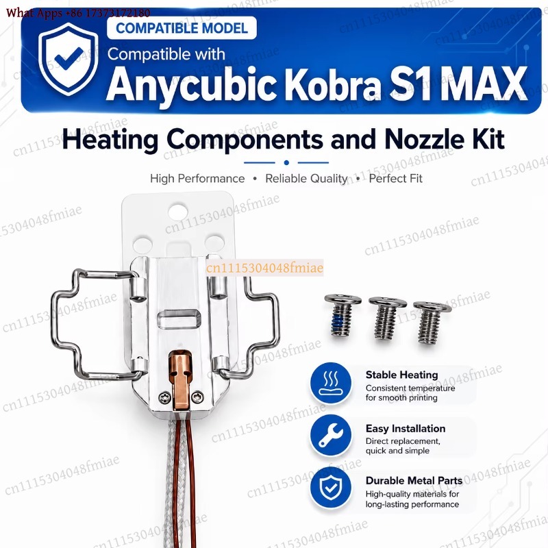 애니큐빅 코브라 S1 MAX 히팅 노즐 키트, 핫엔드  - Hotend Assembly 리뷰 및 가격