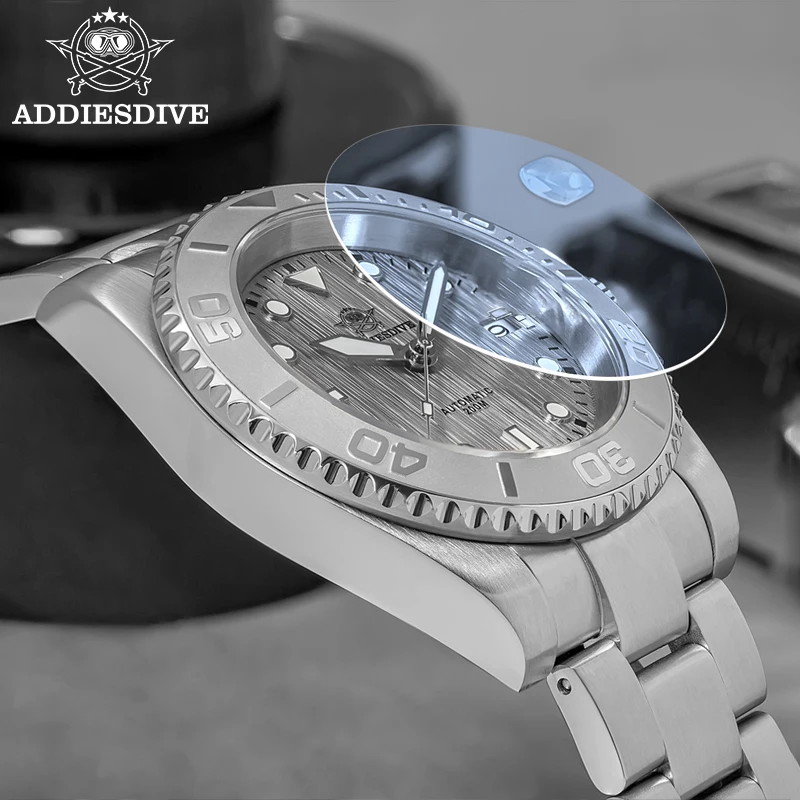 ADDIESDIVE AD2087 남성용 시계 방수 20 - Glass Bed 리뷰 및 가격